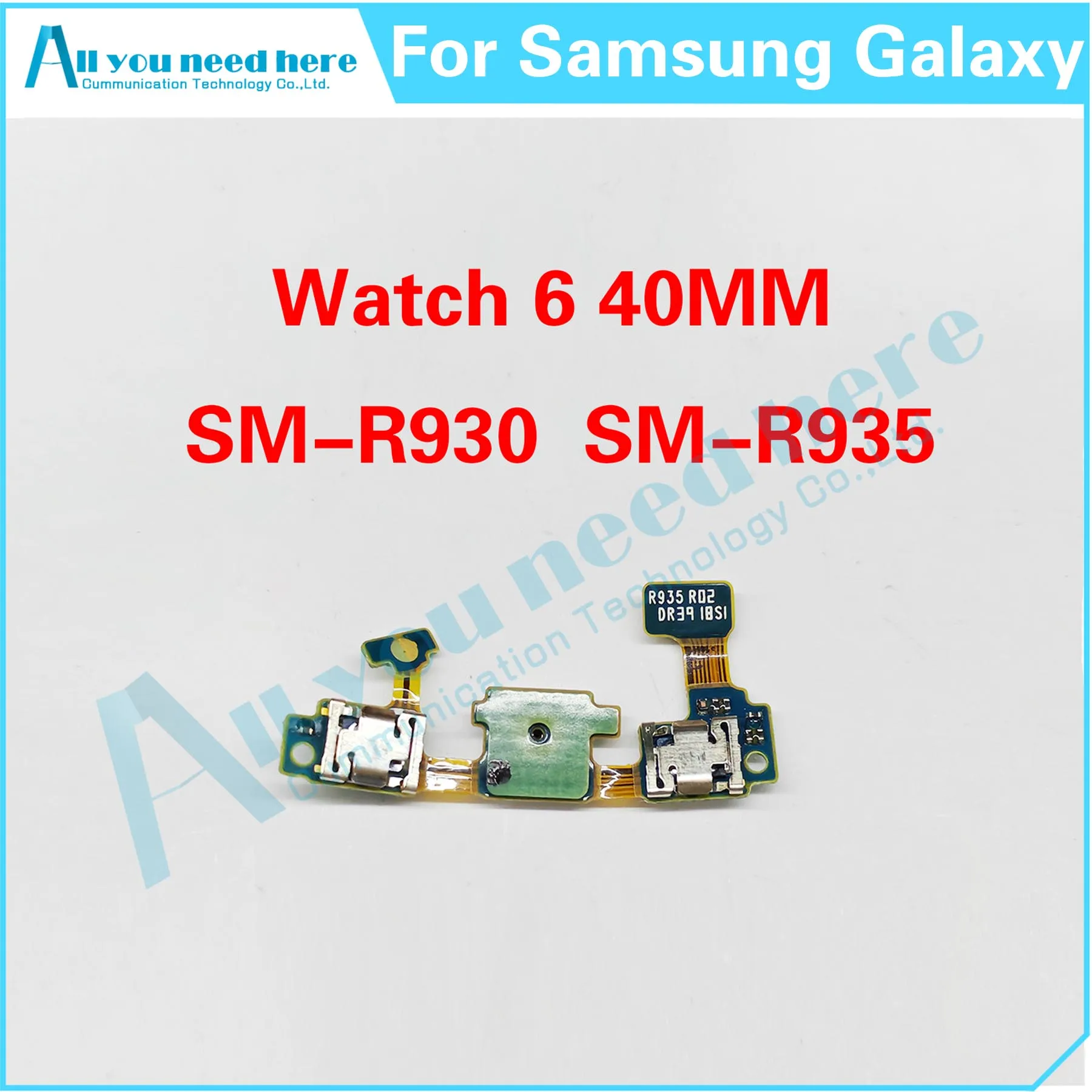 For Samsung Galaxy Watch 6 40MM SM-R930 SM-R935 R930 R935 Watch6 Power Volume Button Return Switch On / Off Flex Mic Cable