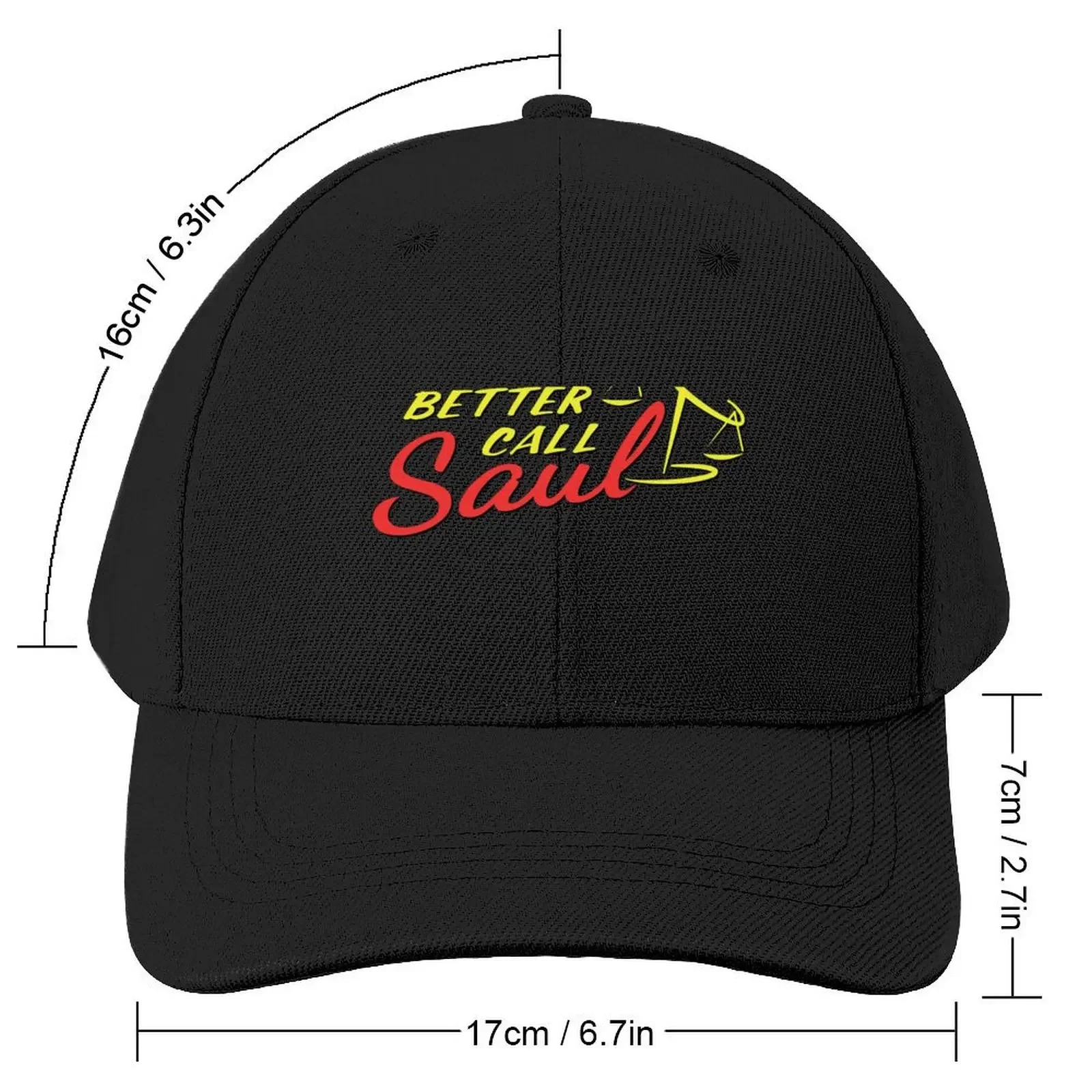 Better Call Saul Logo Baseball Cap fishing hat Visor Christmas Hat Men's Hats Women's