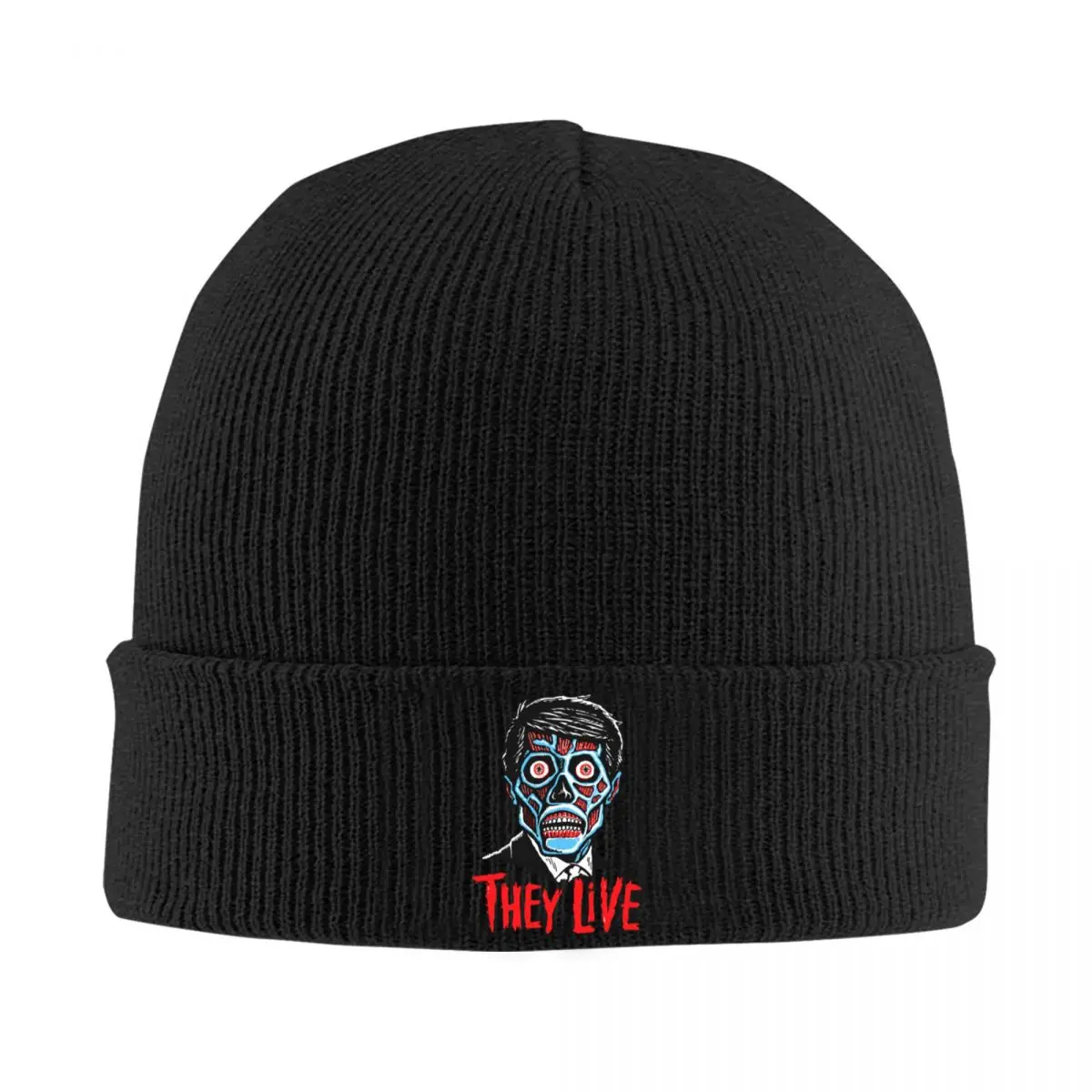 

They Live A Knitted Hat Cap