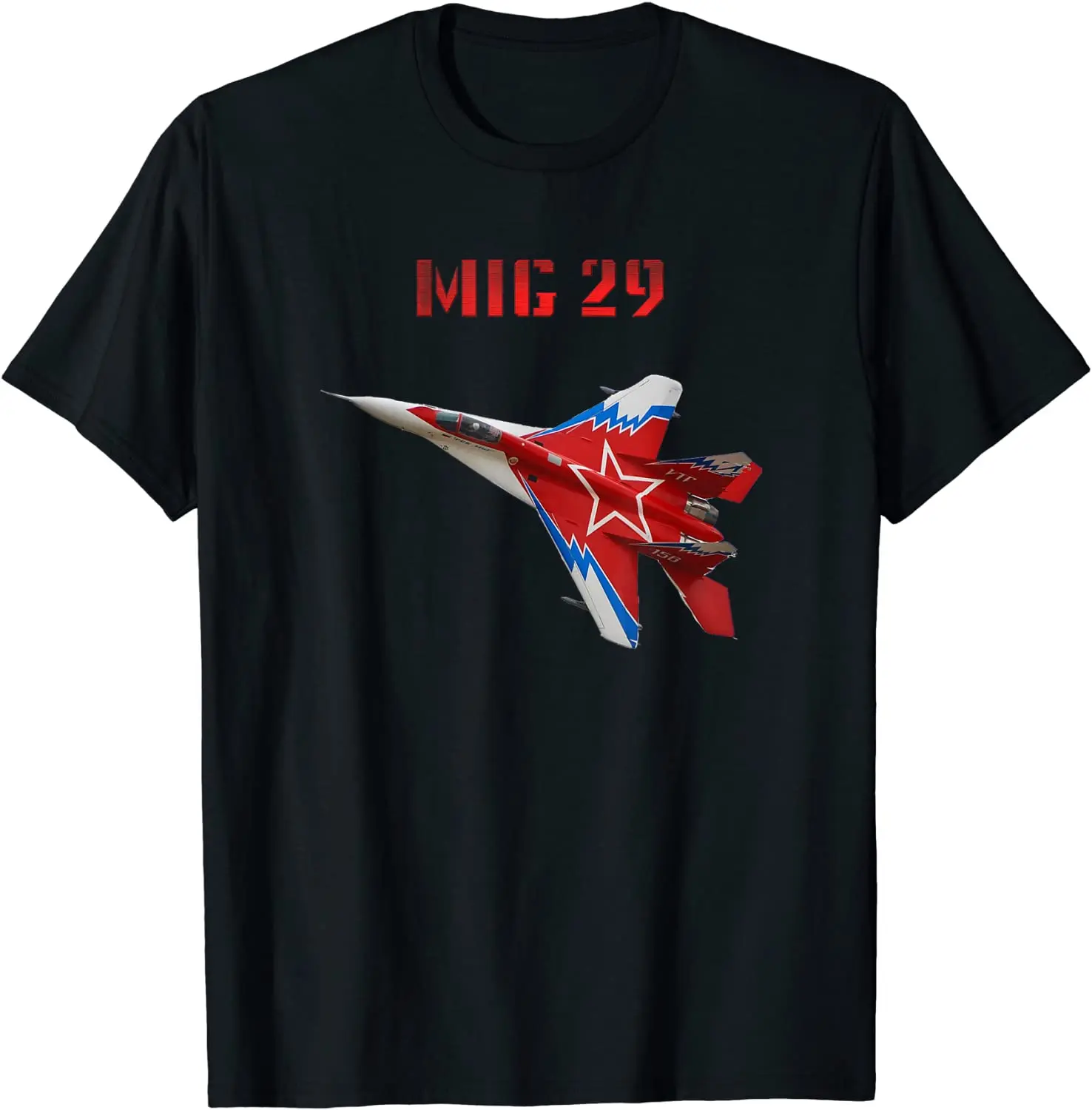 

Russian Knight Aerobatics Team MIG 29 Fulcrum Jet Fighter T-Shirt. Summer Cotton O-Neck Short Sleeve Mens T Shirt New S-3XL