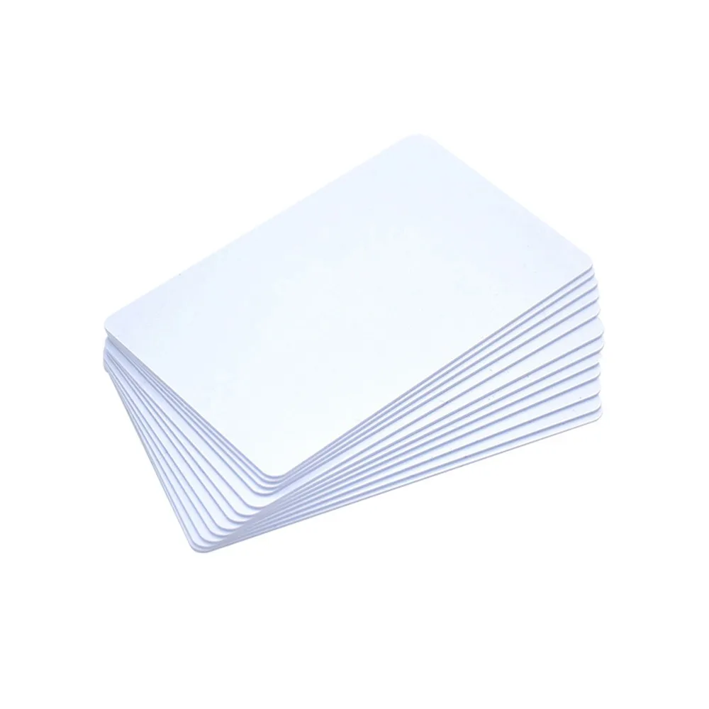 

10pcs 13.56MHz Frequency ICID Access Control Card 1K S50 Chip PVC Induction Elevator Card Blank High Security Clone Card