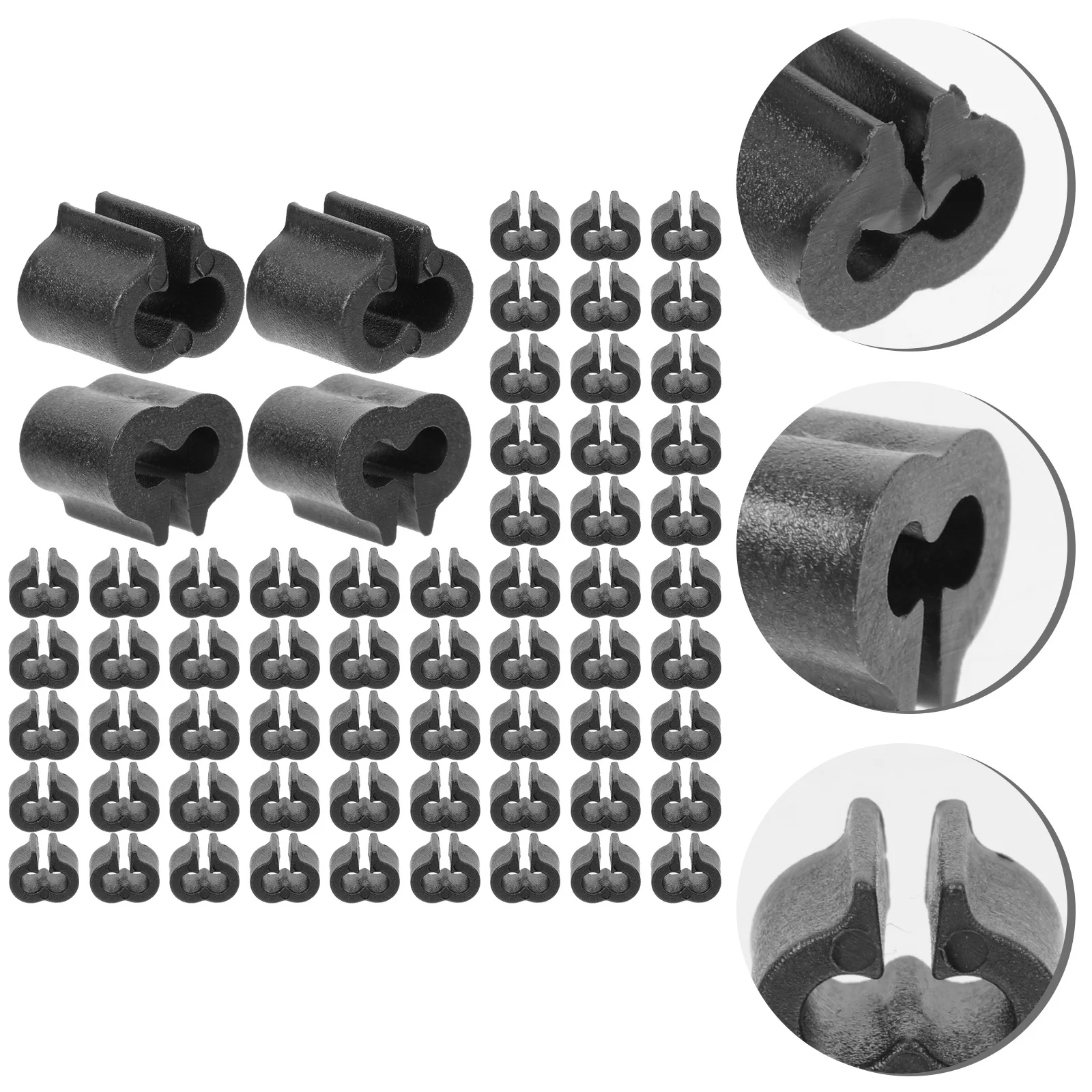 

100Pcs Plastic Chair Legs Covers Non Slip Furniture Leg Protectors Chair Feet Clips Anti Slip Pads for Home and Office Furniture