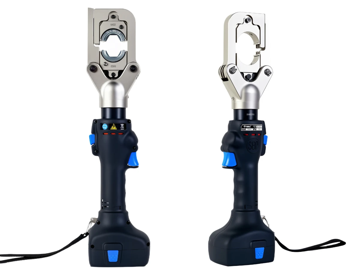B40-60UNV Portable 3-in-1 Cordless Hydraulic Crimping Cutting Punching Tool With 180° Rotatable Head