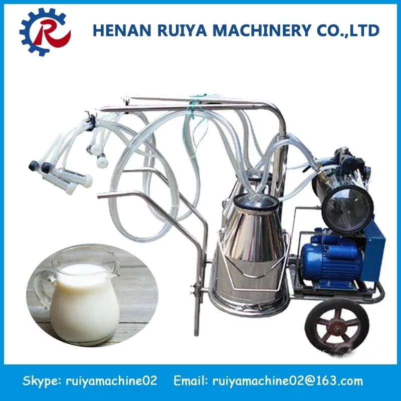 easy operation portable cow milking machine