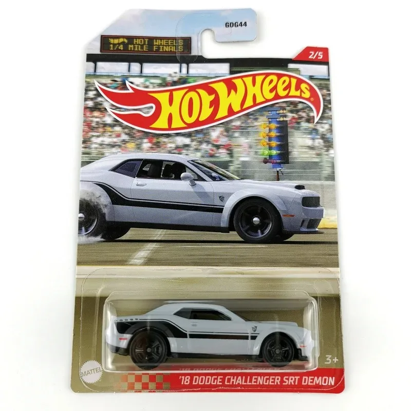 Original Hot Wheels 1/64 18 DODGE CHALLENGER SRT DEMON Diecast Alloy Model Carro Children  Gift