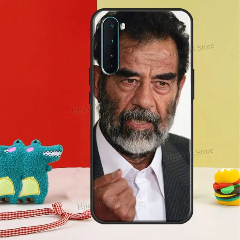 Saddam Hussein Arabic Iraq Case For OnePlus 9 10 Pro Nord2 8T 9R Coque For OPPO Realme 8 Pro 8i C3 C21 GT Neo 2 Master