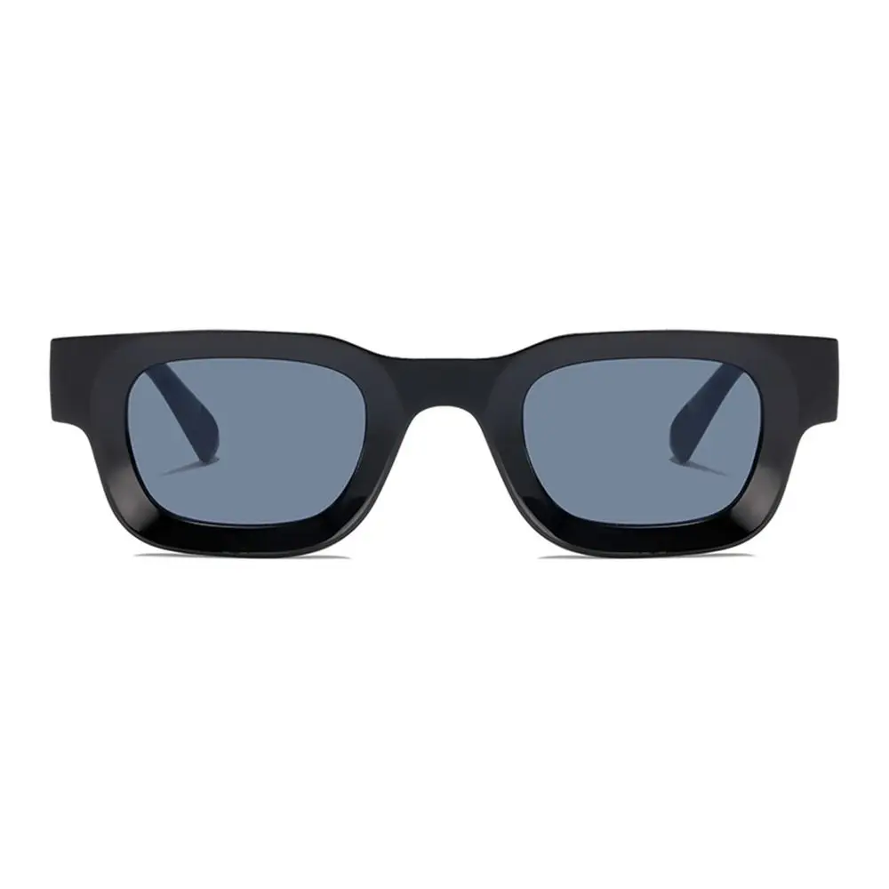 

Vintage Thick Square Sunglasses Chunky Beach/Travel/Streetwear Rectangle Shades UV400 Protection Eyewear for Women & Men
