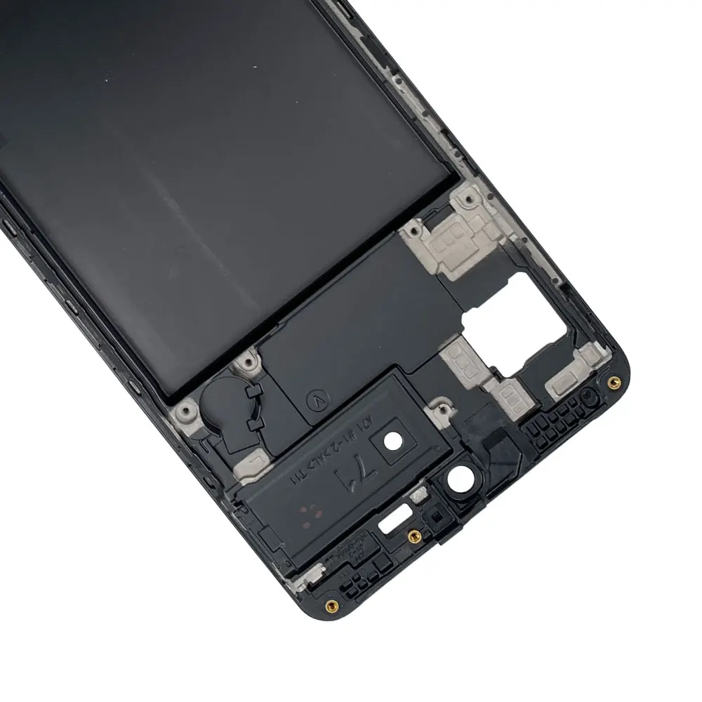 New Middle Frame For Samsung A10 A20 A30 A50 A70 A21s A11 A12 A21 A31 A51 A71 Front Frame Housing Bezel Repair Parts