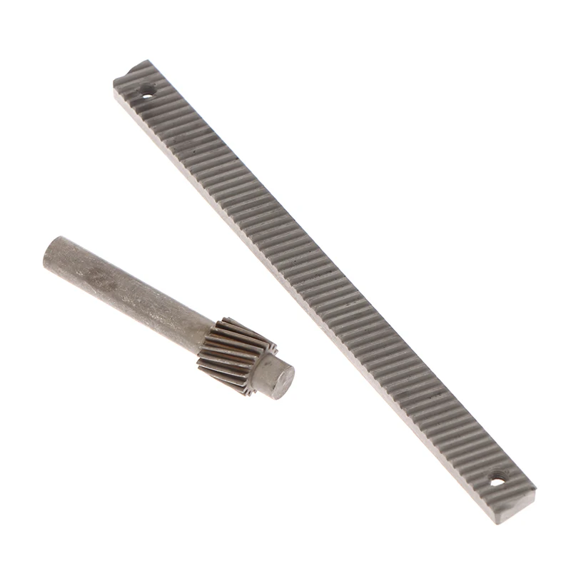 1/2Pcs 0.5M 17T 100MM Precision Gear Rack - Steel Sliding Platform Gear for Lifting Table Adjustment DIY Tool Accessory
