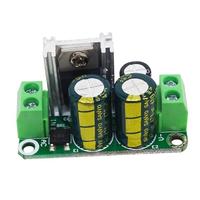 CKCS Single regulated power supply module DC 5V 9V 12V 15V 24V rectifier filter board 7805/ 7809 / 7812/ 1A for audio Amplifier