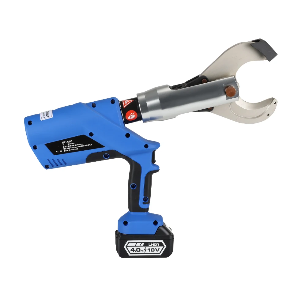 EZ-65C Battery Powered Hydraulic Cable Cutting Tool Cable Cutter For CU/AL Cable