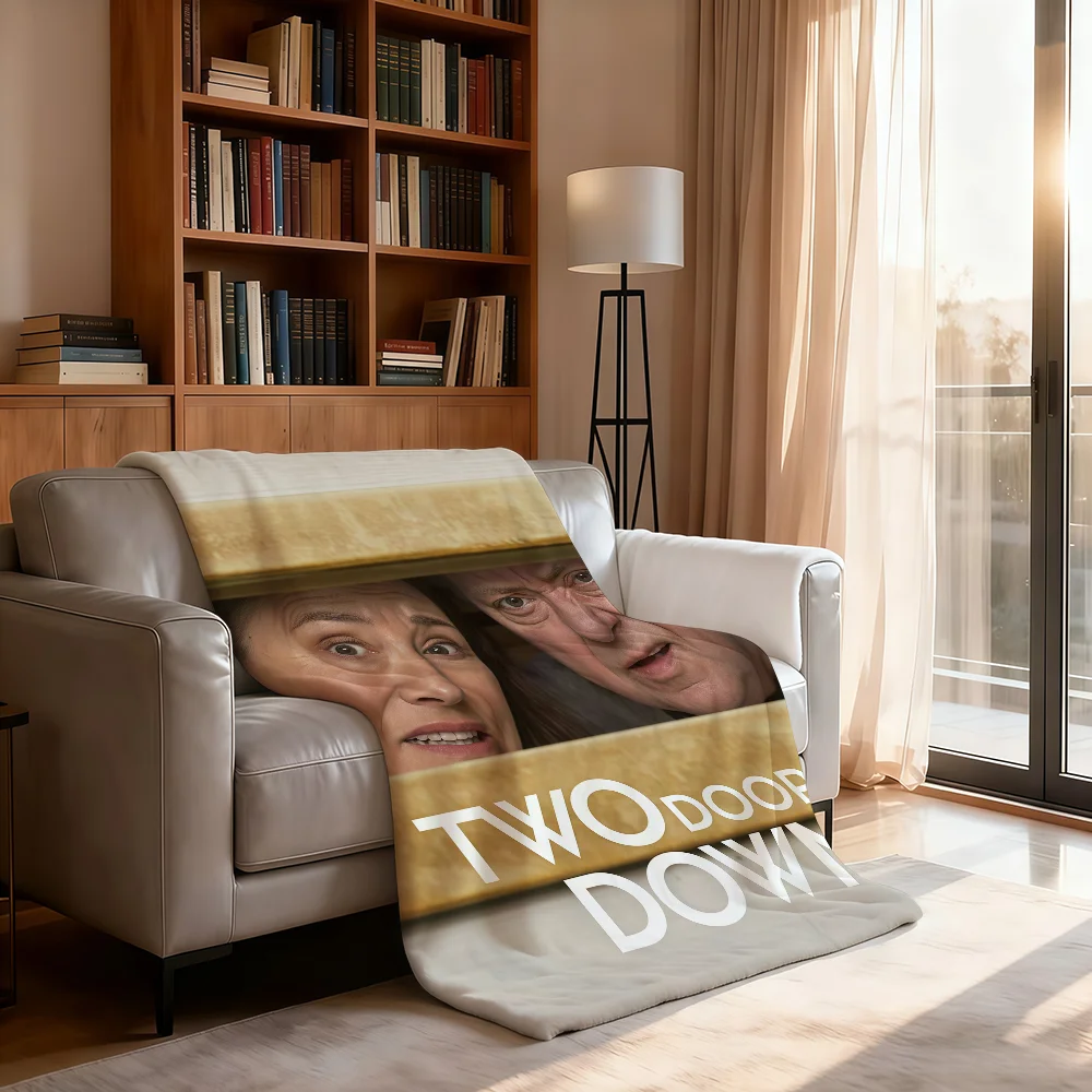 TV T-Two-O D-Doors D-Down-N Blanket Soft Throw Blanket for Home Bedroom Bed Sofa Picnic Travel Office Rest Cover Blanket Gift