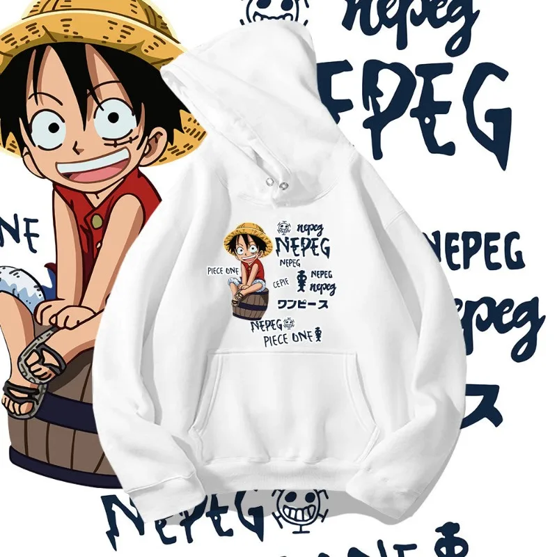 

ONE PIECE Straw Hat Road SealSuite Hat Sweater Men Women Long Sleeve Hoodie Casual Autumn Winter Clothing Anime Nautical King