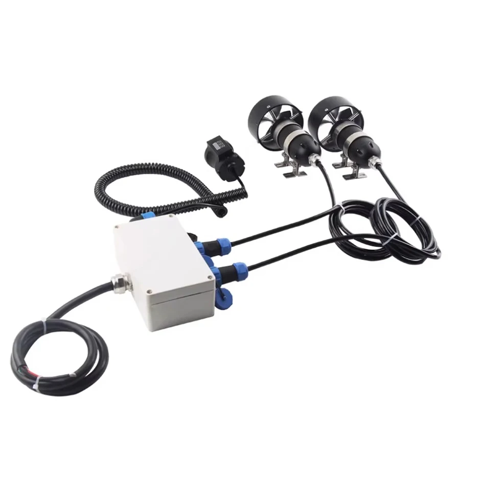 Dual Underwater Thruster Set 24V 1000W Powerfull Brushless Motor with Control Box Wired Differential Remote Control