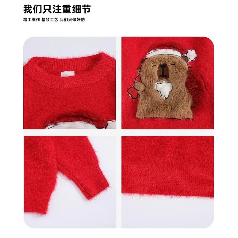 عيد الميلاد الشتاء الرجال مبطنة بالقطن أوروبا والولايات المتحدة تصميم الشعور لينة شمعي زوجين سترة الشعر فضفاضة