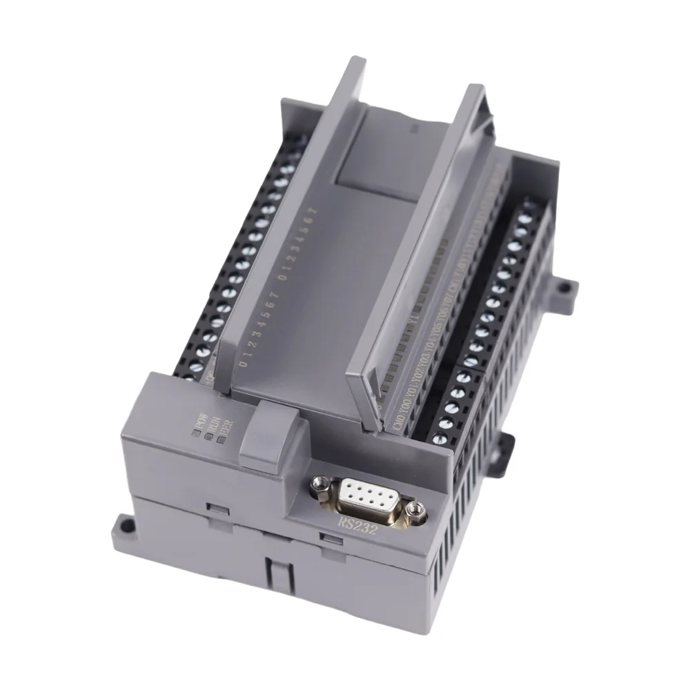 لوحة تحكم صناعية PLC FX1N-32MR وحدة تحكم قابلة للبرمجة للتحكم في الطيران لوحة تحكم PLC المحلية