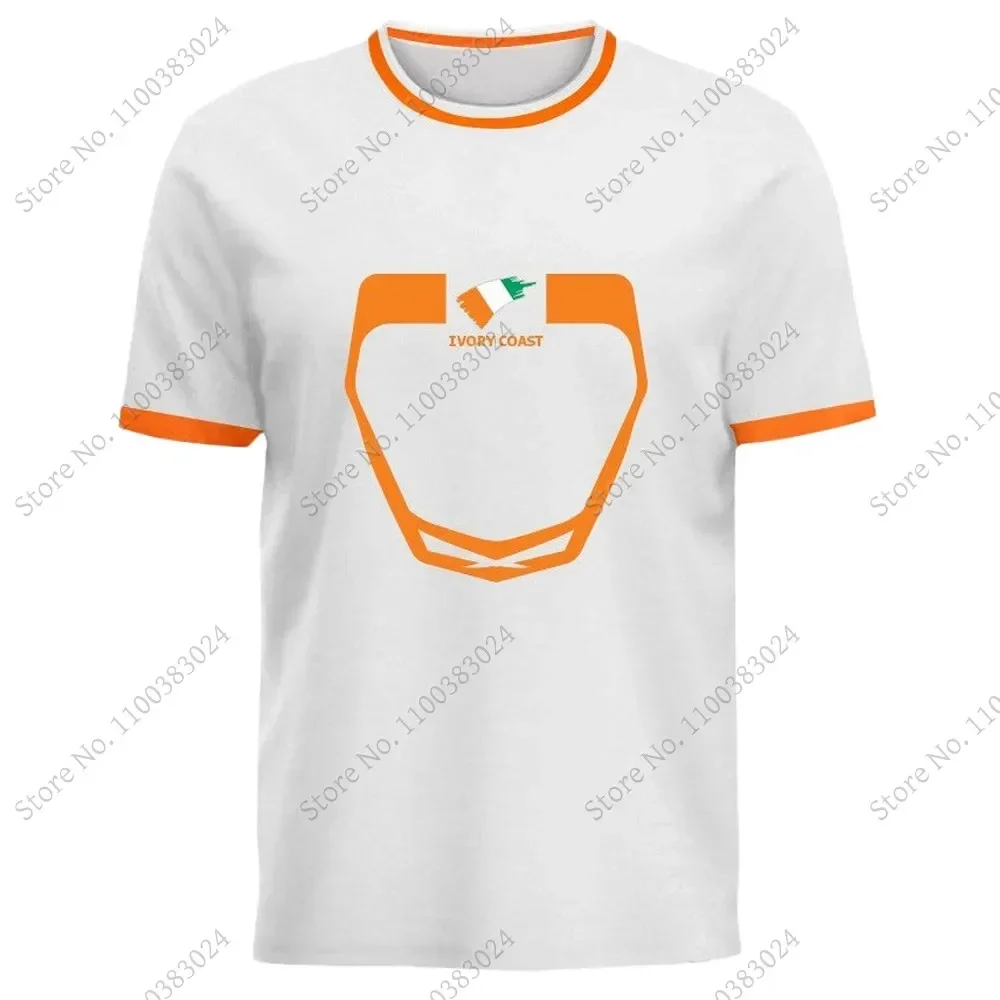 Maillot Ivory Coast National Jersey team Fans 2024 T Shirts 3D Print Mens Shorts Running Streetwear Casual Training Suit Clothe