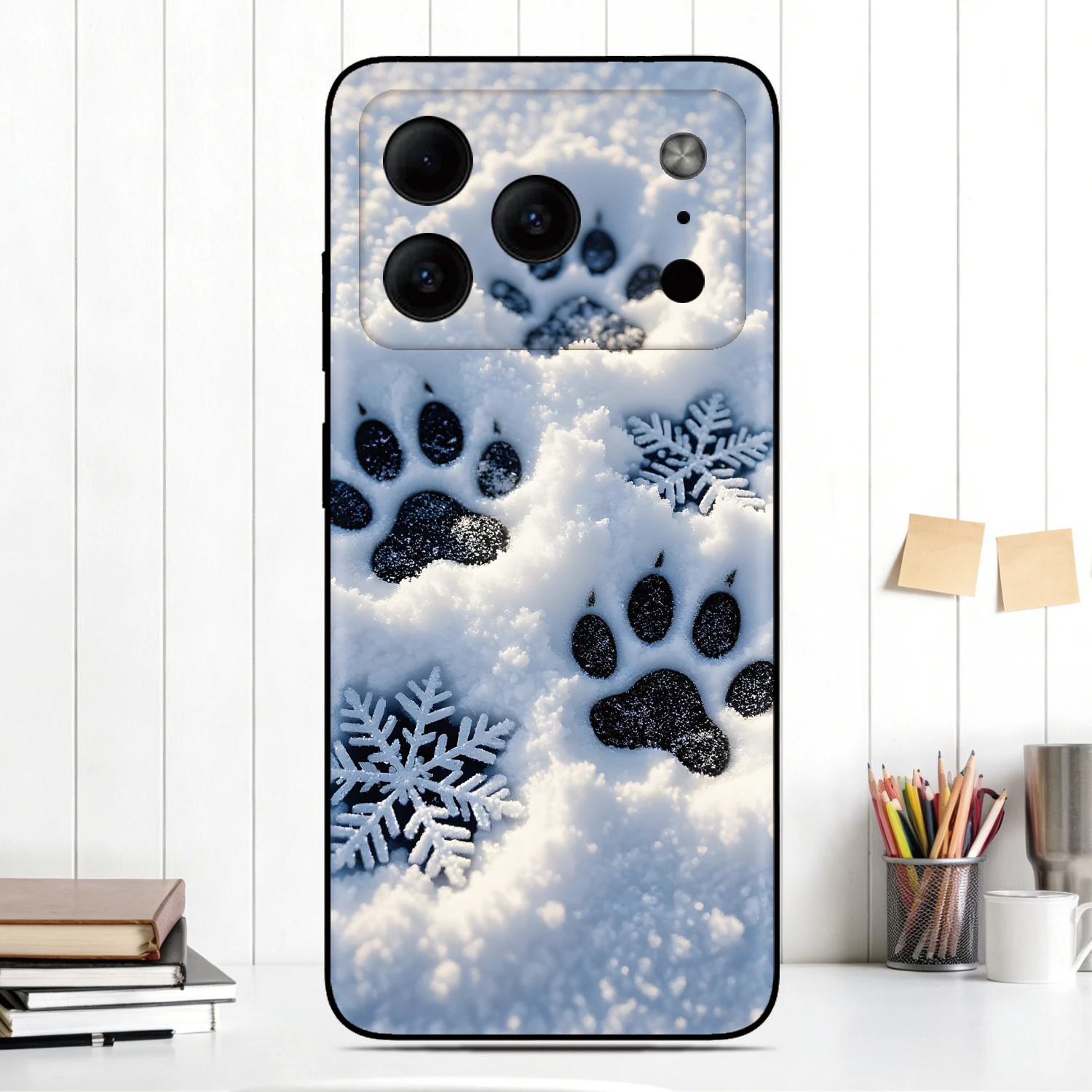 Painted Dog Paw Phone Case For ASUS Zenfone 10 9 8 Flip 5z ROG Phone 2 3 5 5s 6 7 Pro ZS630KL ZS661KS Custom Image Back Cover - view 3