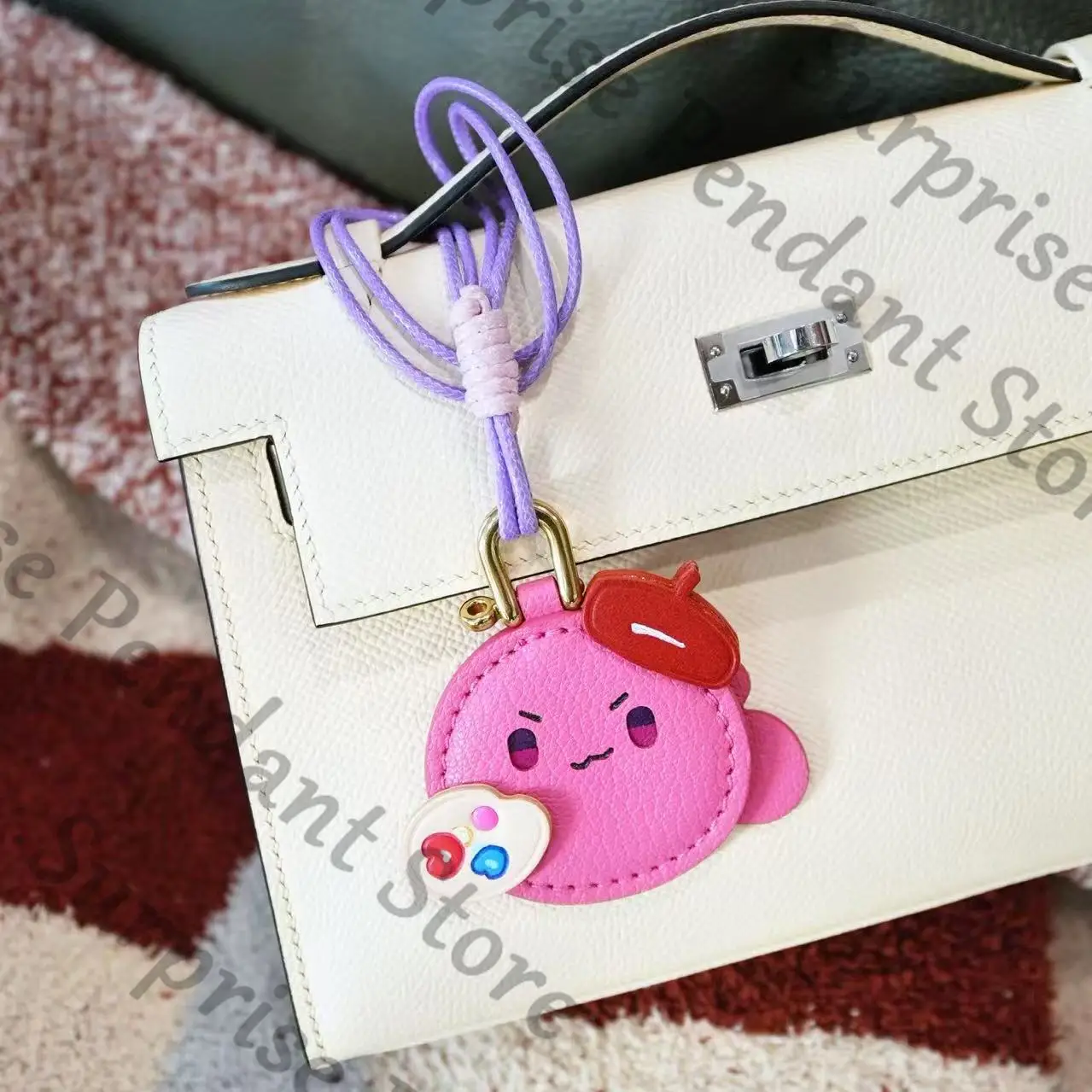 

Love and deepspace ambitus Rafayel dumpling Graffiti cortex pendant Bag decoration High appearance level decorate Pendant gift
