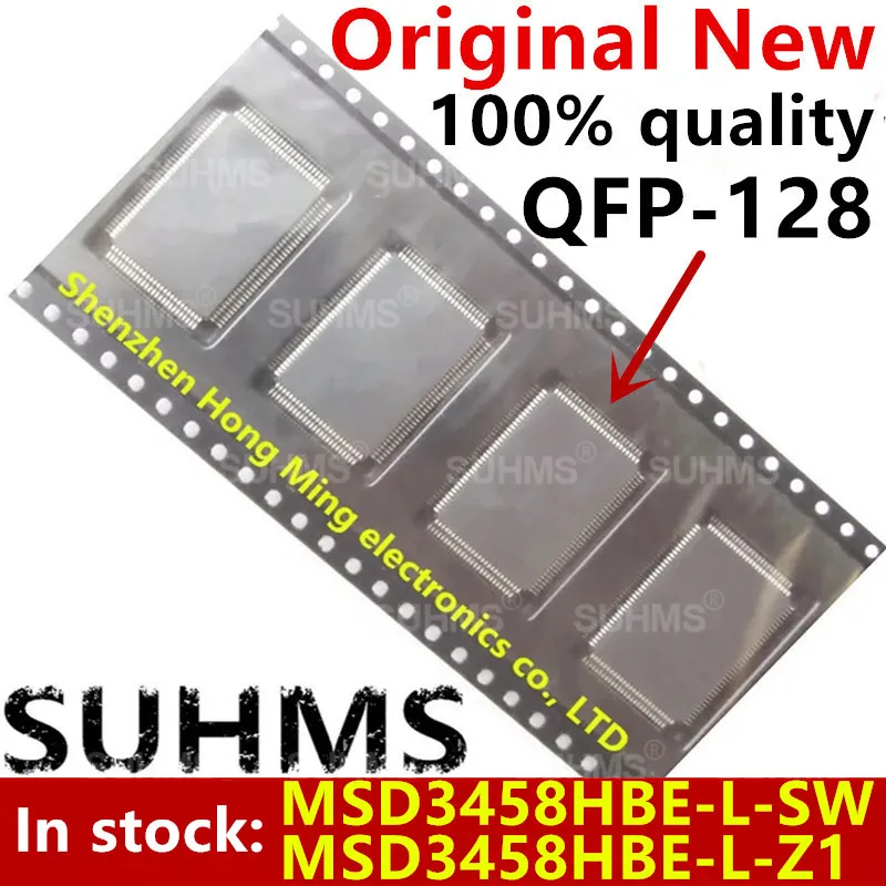 (1 ชิ้น) 100% ใหม่ MSD3458HBE-L-SW MSD3458HBE-L-Z1 QFP-128