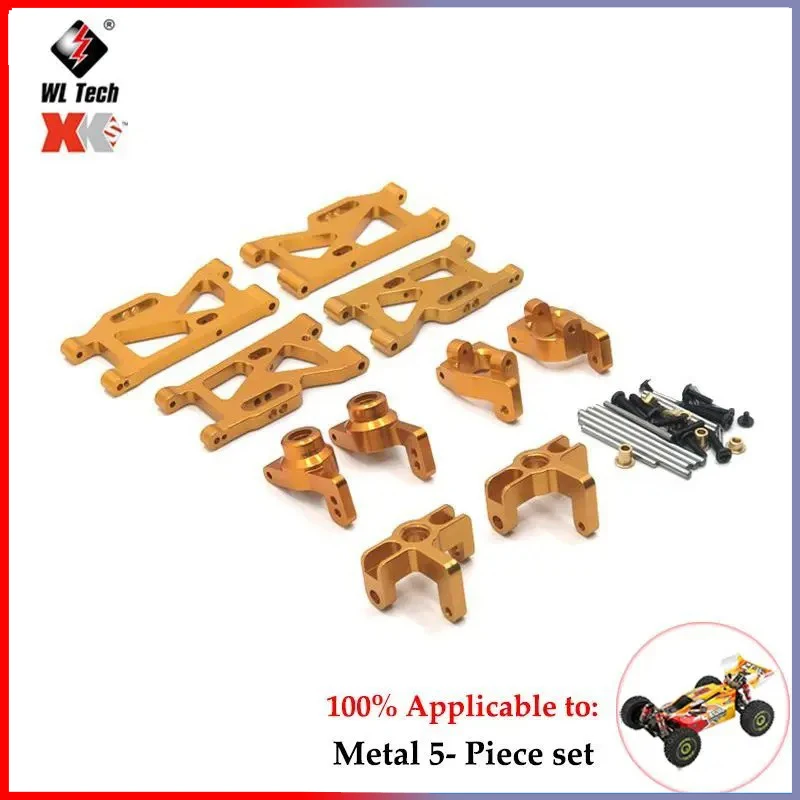 Wltoys 144001 144002 144010 124007 124016 124017 124018 124019  Front and Rear Suspension Arm Set RC Car Spare Parts