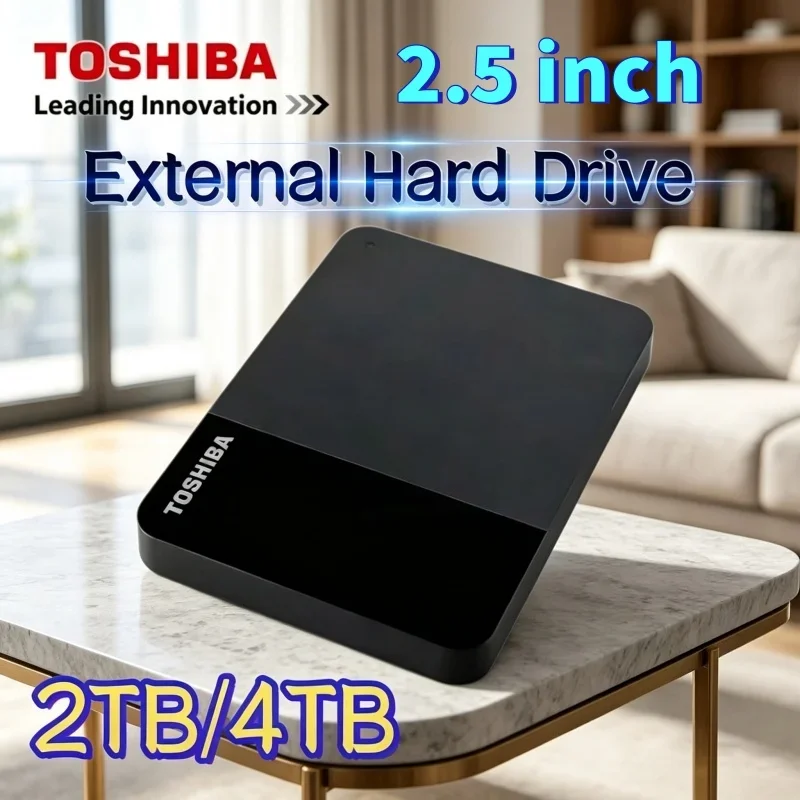 Canvio Ready B3 USB 3.0 Portable External Hard Drive 4TB 2TB 1TB 2.5 Inch for Laptop Mac/Android Photo Image Collection Drive