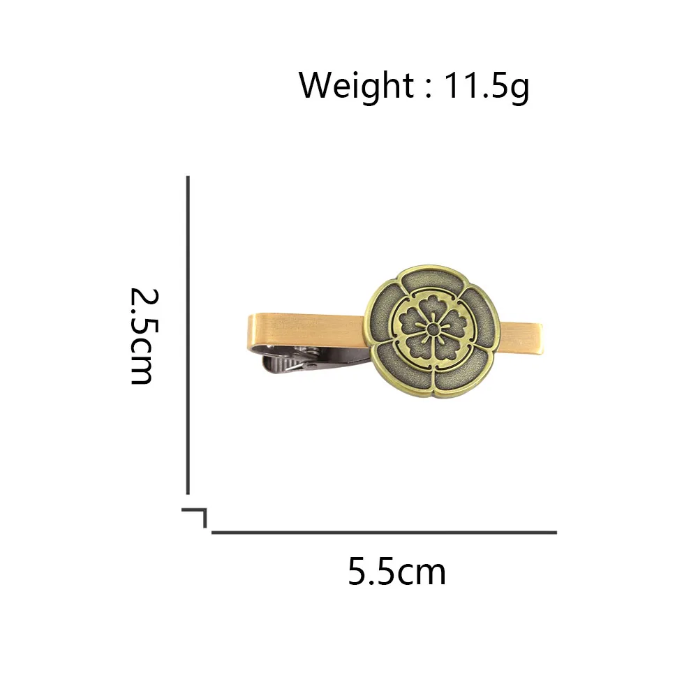 Japanese Mon Oda Mokko Kamon C - Tie Clip Set review and price