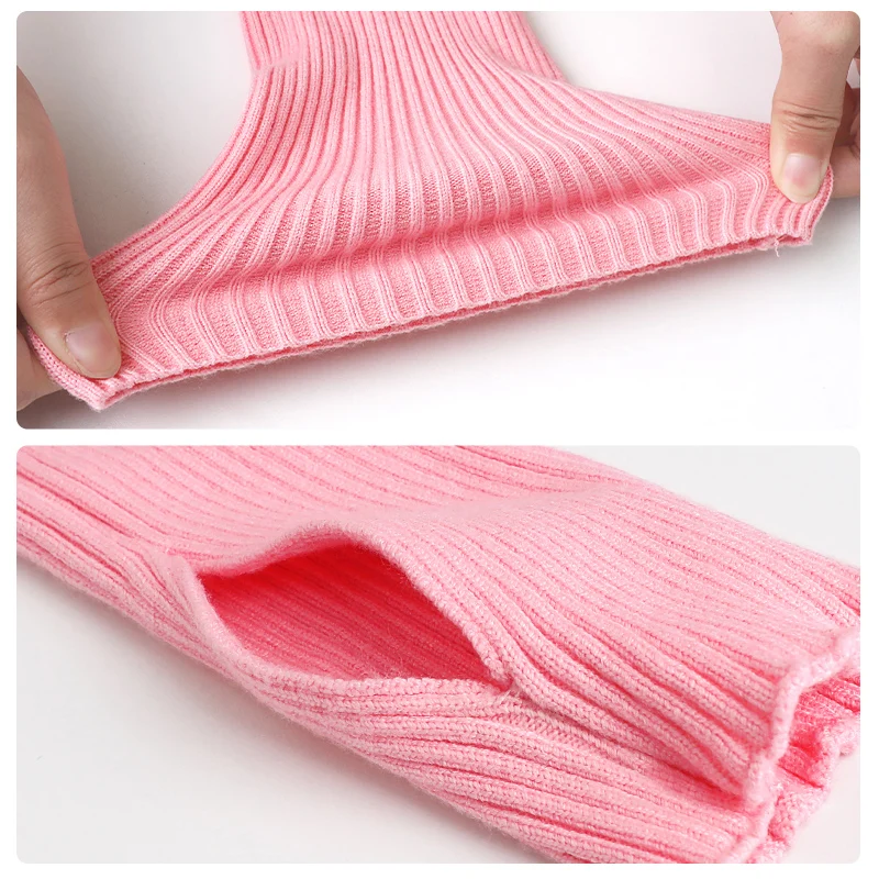 Ivoogle المرأة الباليه تدفئة الساق طويلة وقصيرة جوارب محبوكة لليوجا الرقص الصالة الرياضية اللياقة البدنية ارتداء اليومي الفتيات جوارب الباليه