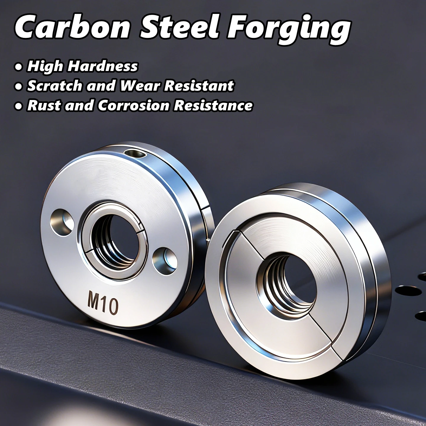 Anti-Lock Angle Grinder Metal Pressure Plate Replacement Inner Outer Flange Nut Set Tools for Angle Grinder image 4