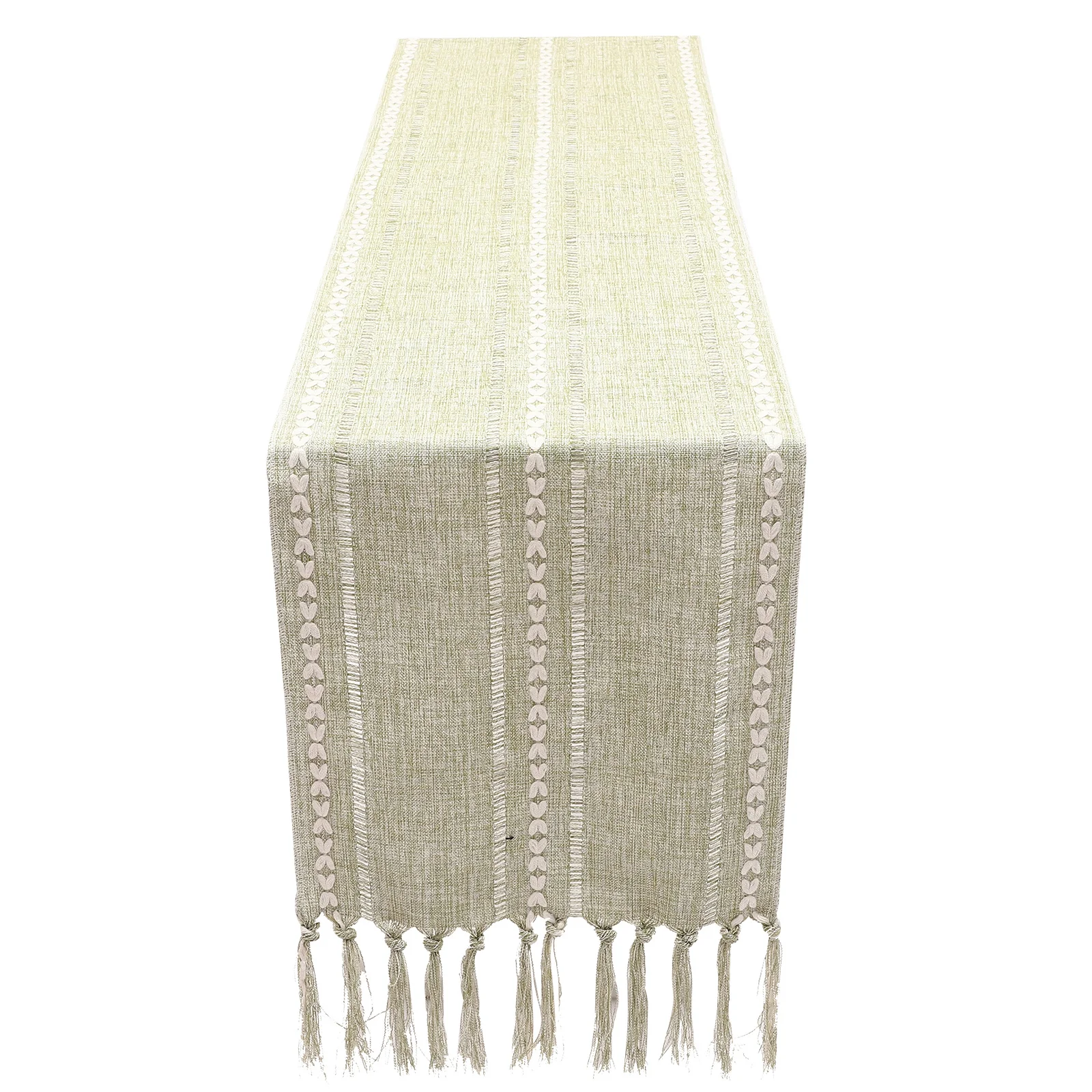 

Elegant Vintage Table Runner Wide Length Decorative Cloth for Fall Party Wedding Home Farmhouse Style Dining Table Decoration