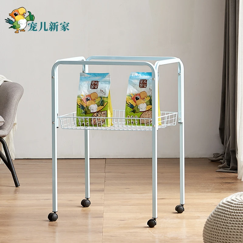 Dedicated Parrot Birdcage Stand External Attachment Mobile Shelf Stand Model Y6