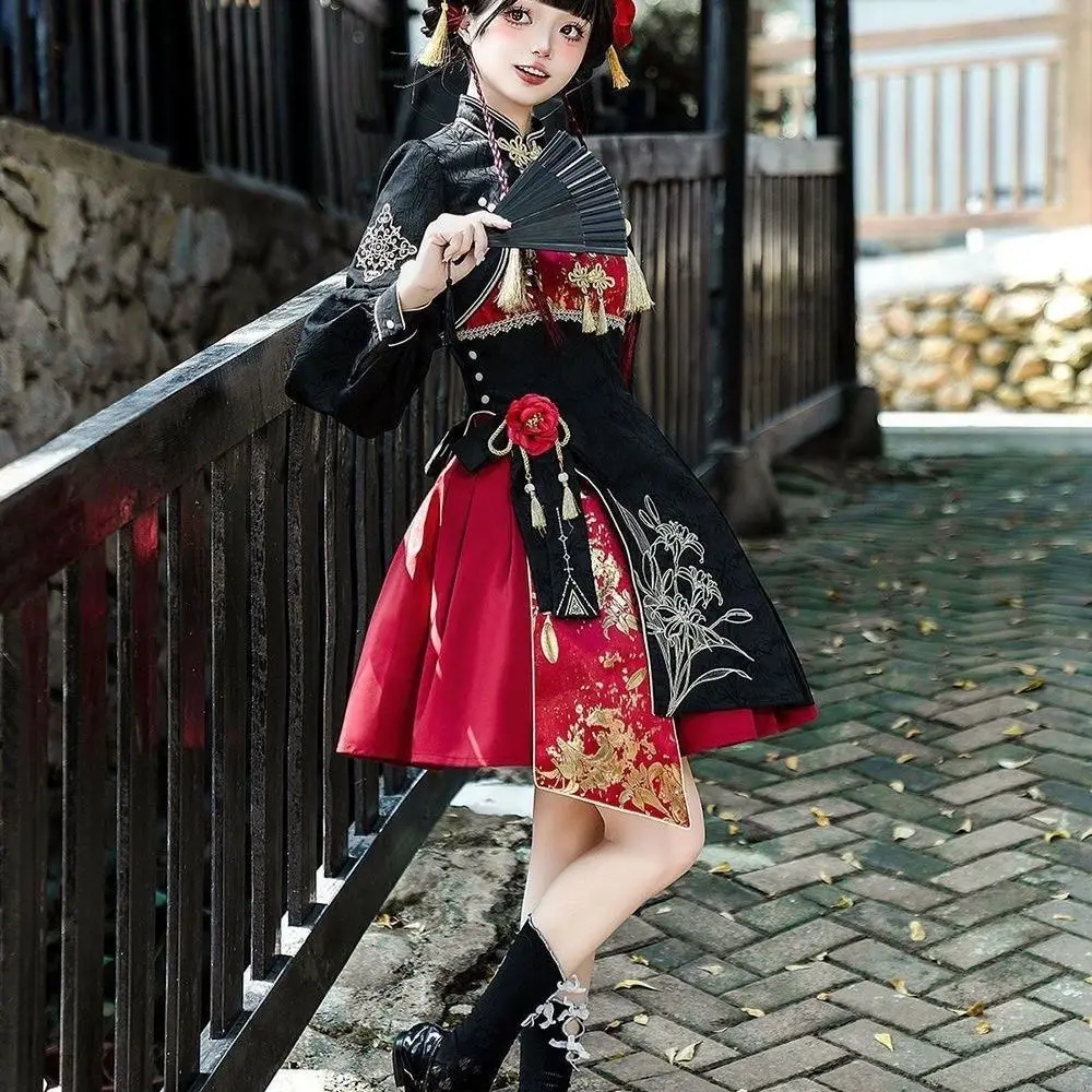 Chinese Style New Slip Dress Lolita Wear Suit
