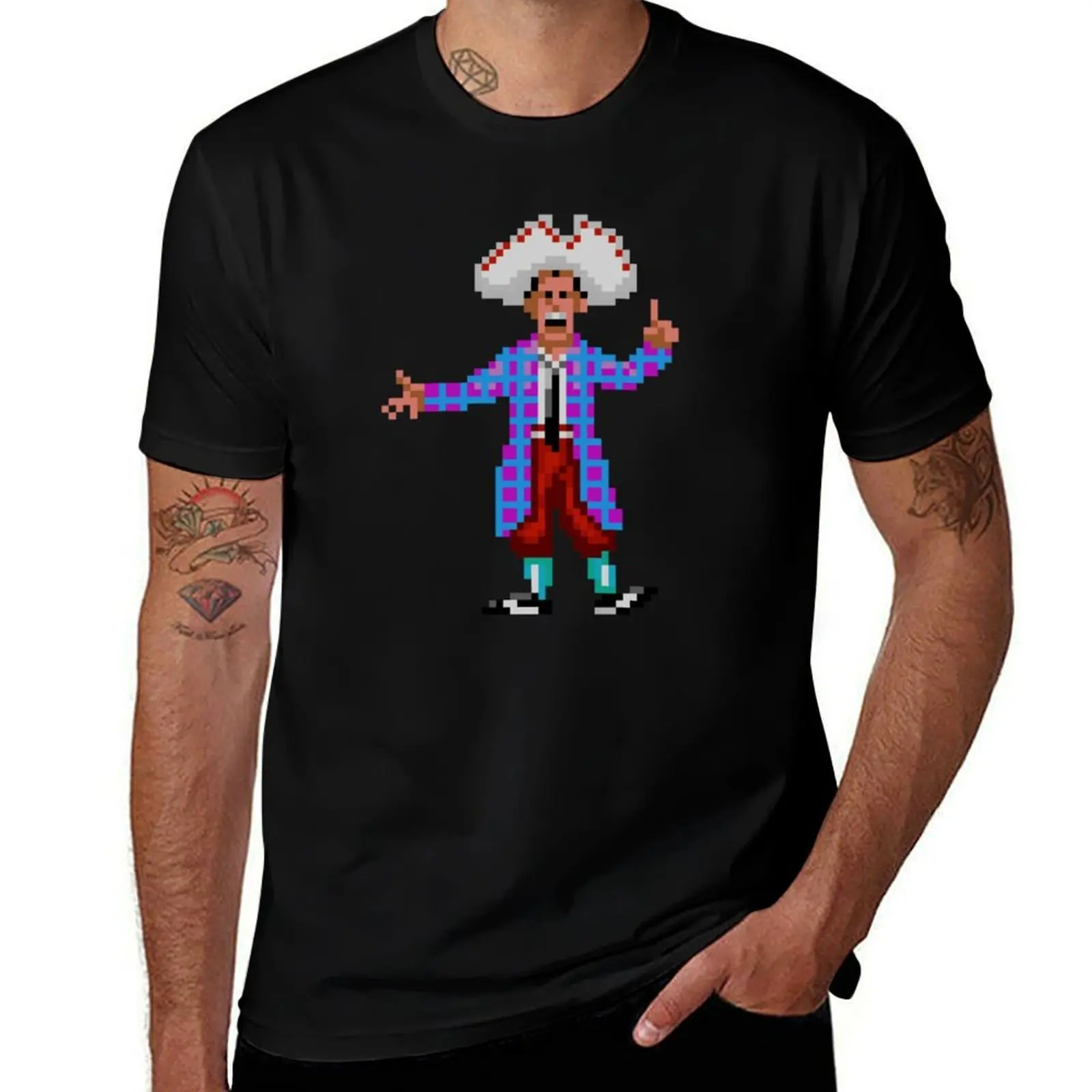 Stan S. Stanman T-Shirt Non-Shrink Basic Cotton T-Shirt