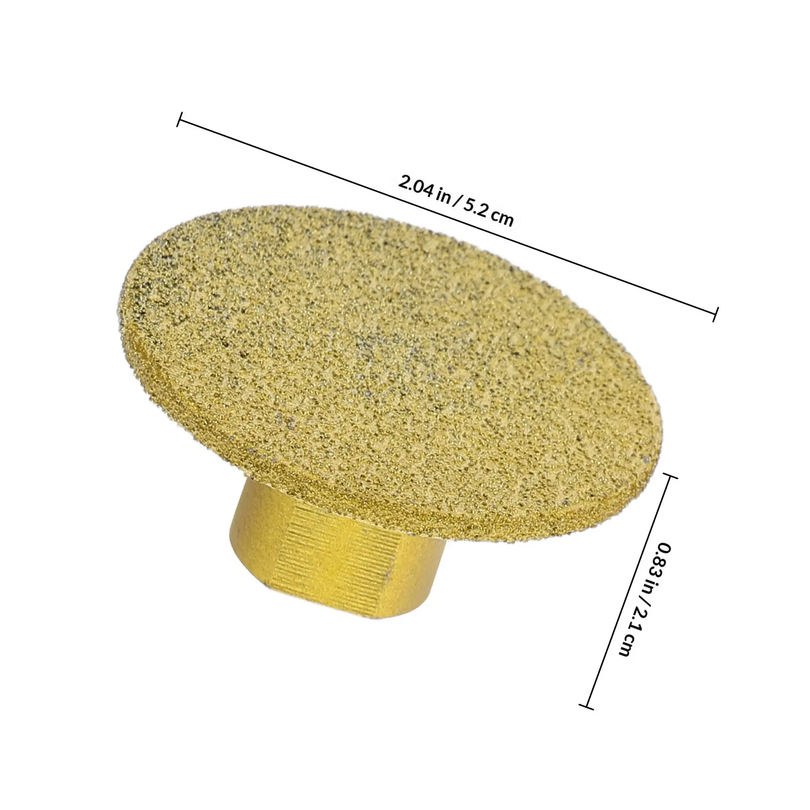 3Pcs Brazed Grinding Head Durable Tile Edge Trimming Seam Polishing Slotting Tile Grinding Disc Masonry Abrasive Wheel