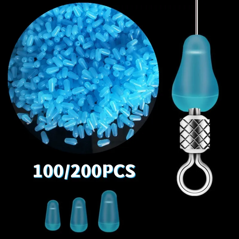하이 퀄리티 실리콘 스페이스 콩 바다 잉어 플라이 낚시 블루 실리콘 버퍼, 타원형 스토퍼 낚시 플로트, 낚시 바버 액세서리 