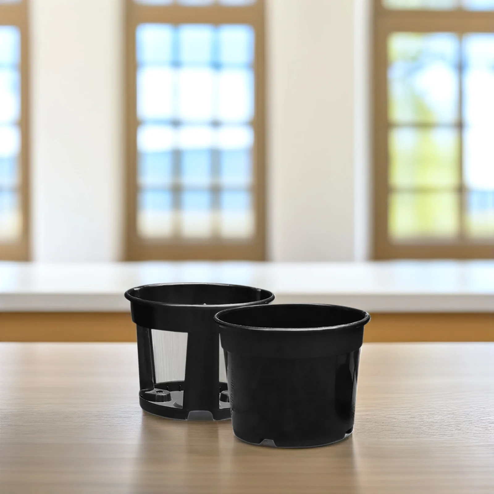 

Planting Pot Vegetable Planter Round Garden Pots Flowers Container Potato Planter Plastic Scratch Resistant Durable Balcony