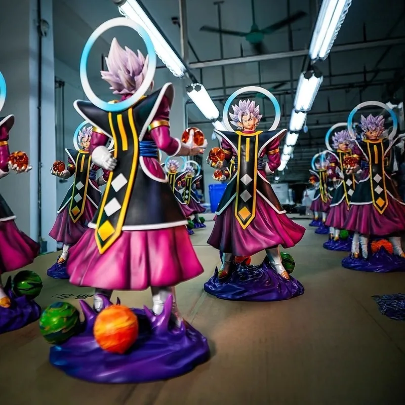 Figurka Jt Statue Vegetto, około 37 cm wysokości, figurka akcji z animacji Dragon Ball, model Gk, ozdoba kolekcjonerska, prezent.