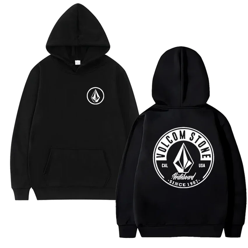 2026 Neuer Volcom Herren-Hoodie Langarm-Sweatshirt Hip-Hop Mode Lässige Streetwear Outdoor Herbst- und Winter-Sportbekleidung – Detail 6