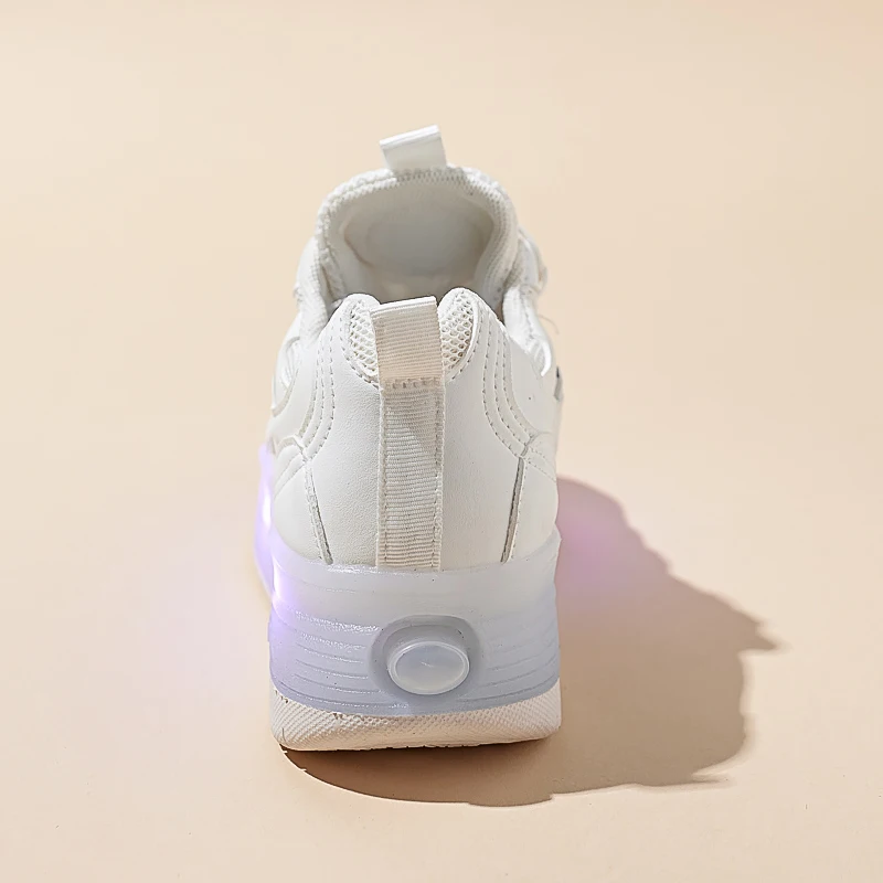 أحذية رياضية شتوية مقاومة للاهتراء للأطفال لعام 2025: أحذية رياضية غير مرئية ذات 4 عجلات قابلة للسحب تلقائيًا - أحذية رياضية بعجلات للأولاد والبنات