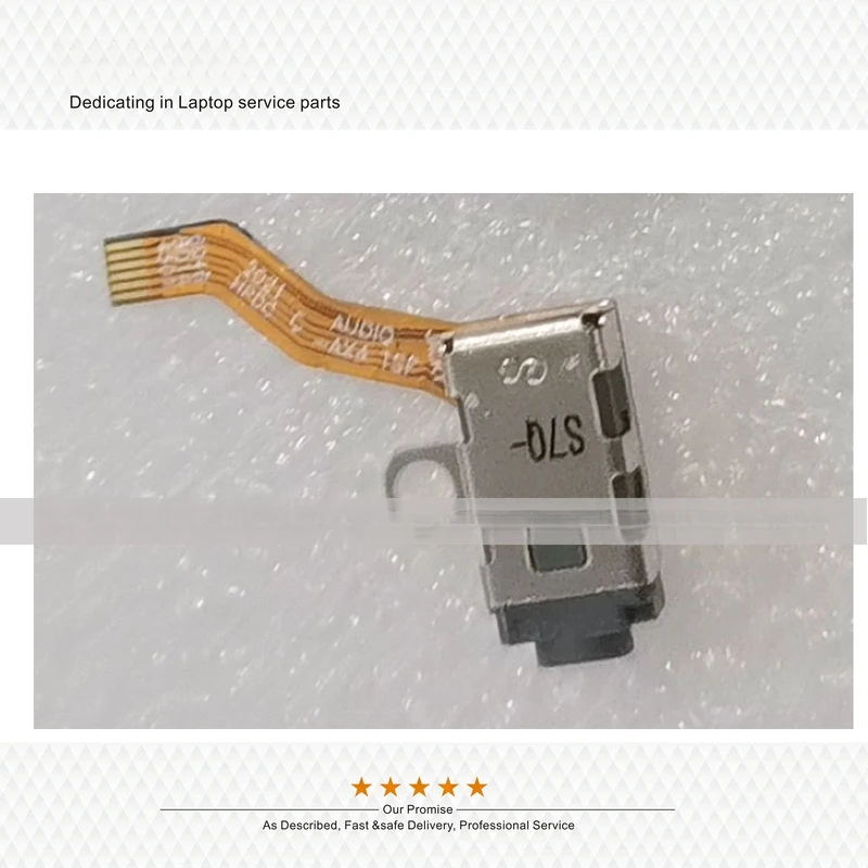 

A+New For HP EliteBook 840 G10 Audio Headphone Jack w/Cable Wire Line Connector