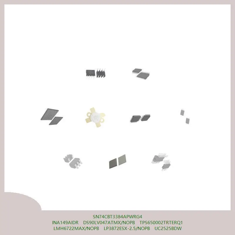

SN74CBT3384APWRG4 INA149AIDR DS90LV047ATMX/NOPB TPS650002TRTERQ1 LMH6722MAX/NOPB LP3872ESX-2.5/NOPB UC2525BDW