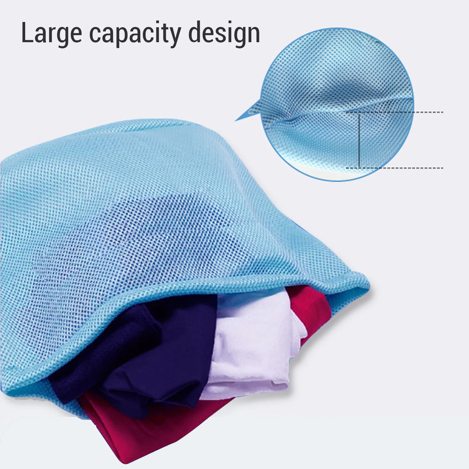 حقيبة غسيل ذات سعة كبيرة محمولة وقابلة للغسل من البوليستر حقيبة تنظيم الملابس القذرة للمنزل في الهواء الطلق