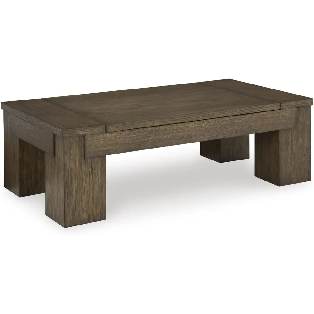 Contemporary Coffee Table - Rich Brown