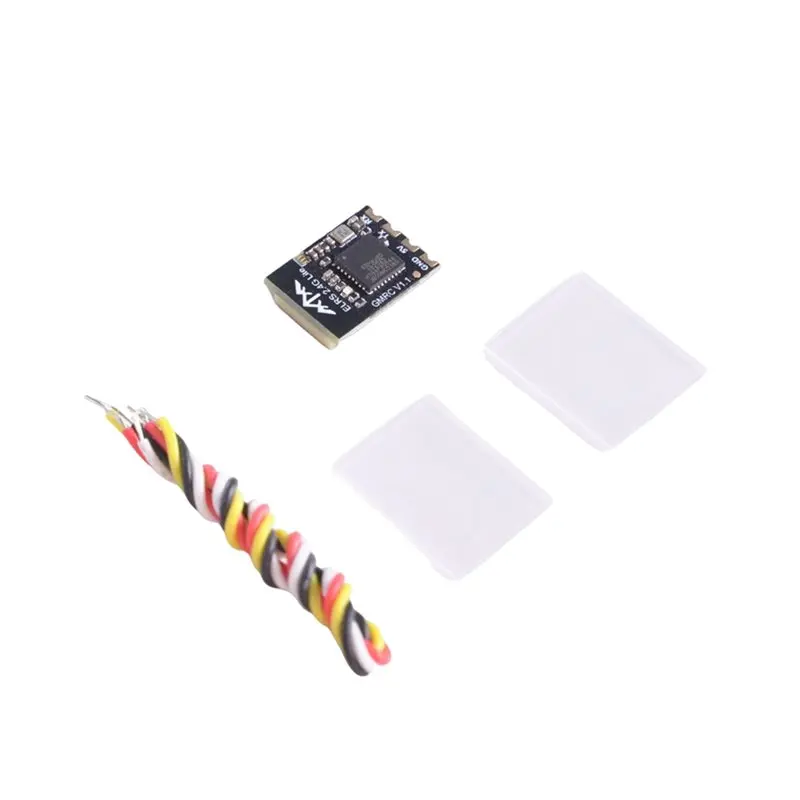 [B24B!】 FPV Drone ELRS 2.4G Receiver Ultra-Mini Lite-ELRS Long Range Drones DIY Parts For 1-2S Small Drones