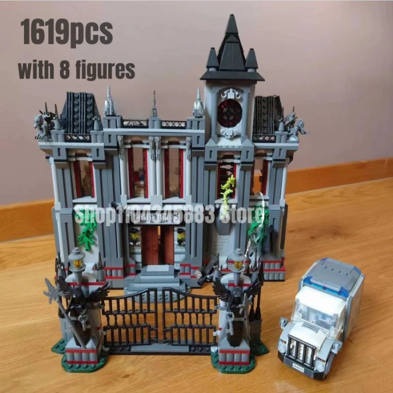1619pcs Arkham Asylum Breakout Building Blocks 10937 Model Bricks Toys for Children Christmas Gifts