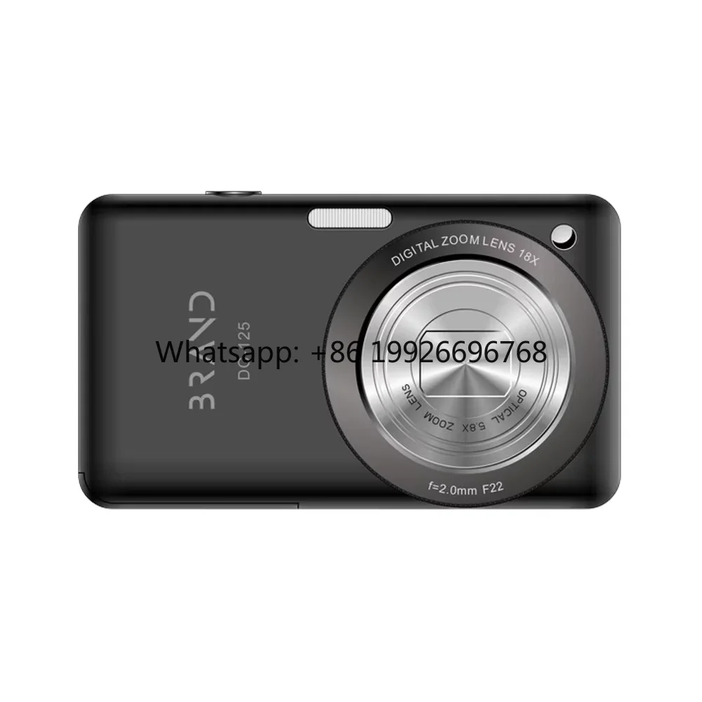 

Small Pocket 64MP Digital Compact Camera 6X Optical Zoom 4K Full HD Video Camera for Teen Photography