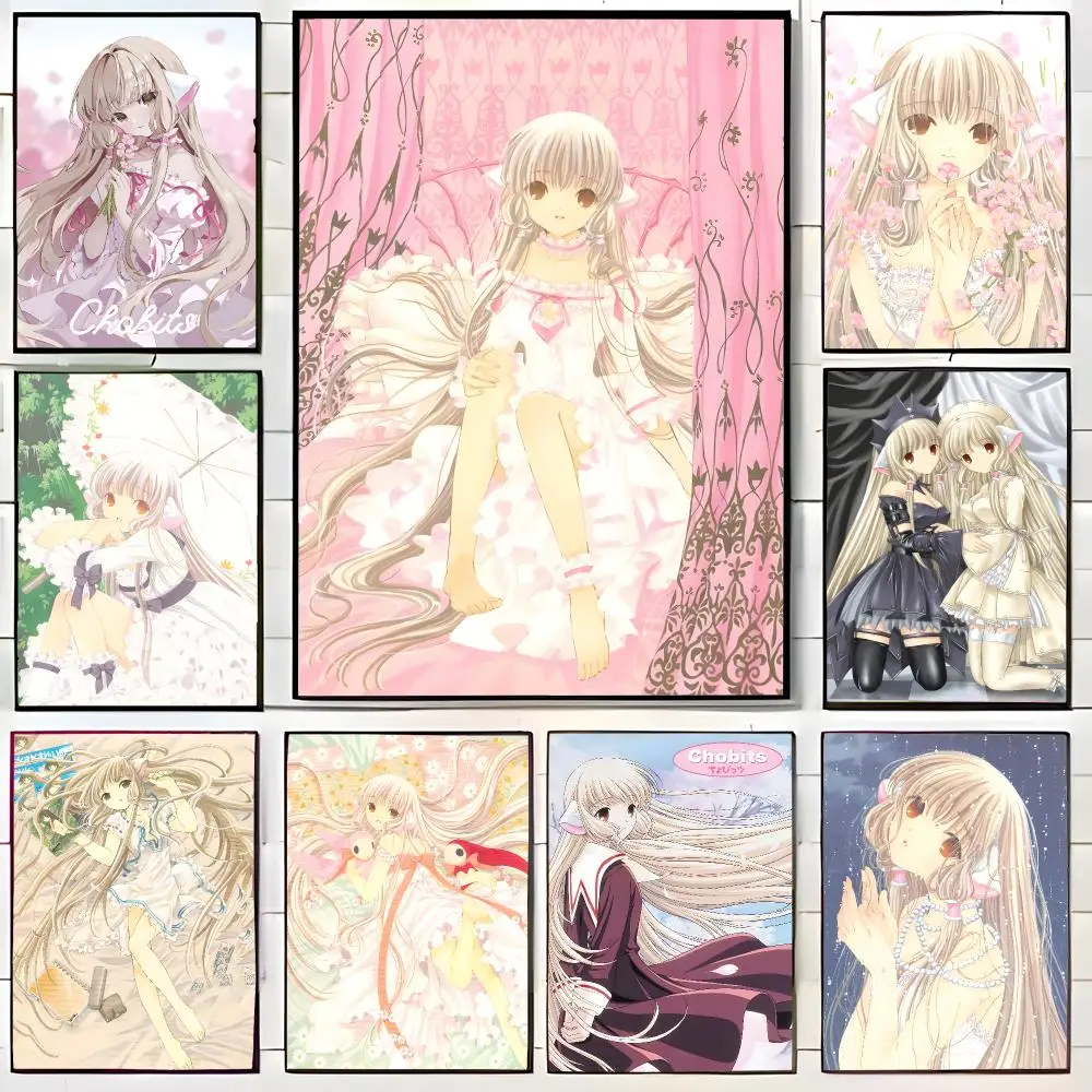 Gentle Anime C-Chobits Poster Wall Art Print Decorative Mural Home Decor Gift Unframed
