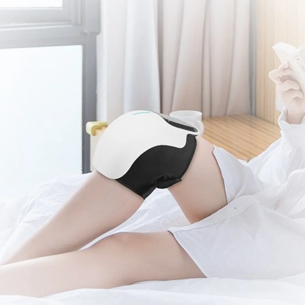 Plastic Smart Knee Massager Rechargeable Vibration Function Knee Massage Machine Wireless Knee Joint Device Elbow Massage view 2