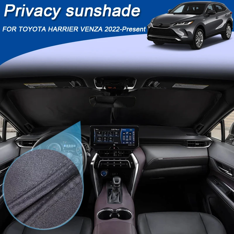 

Car Black Window Privacy Sunshade For Toyota CHR 2017-Present Auto Anti-UV Heat Insulation Protect Cover Interior Accessory