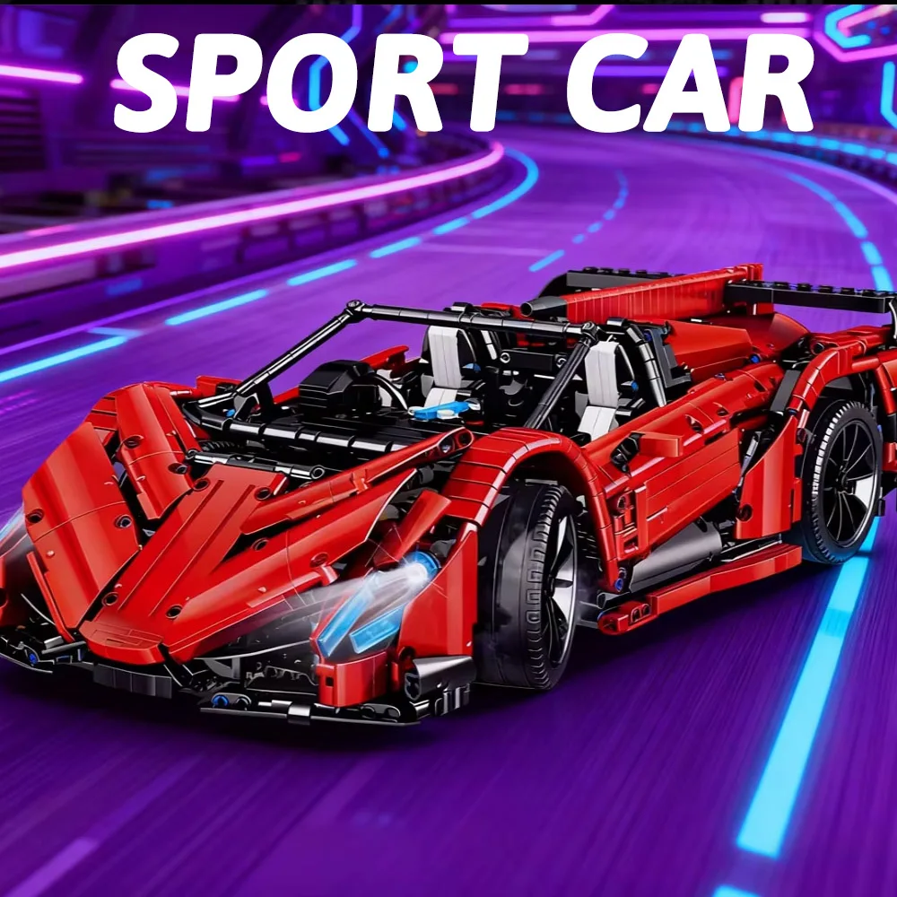 

Technic Mini Bricks 2615pcs Super Racing Car Model Building Blocks Set Create Architectural for Room Perfect Gifts